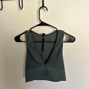 Urban Outfitters Deep Green Crop Top